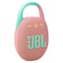 JBL Clip 5 Waterproof and Ultra-portable Bluetooth Speaker Pink