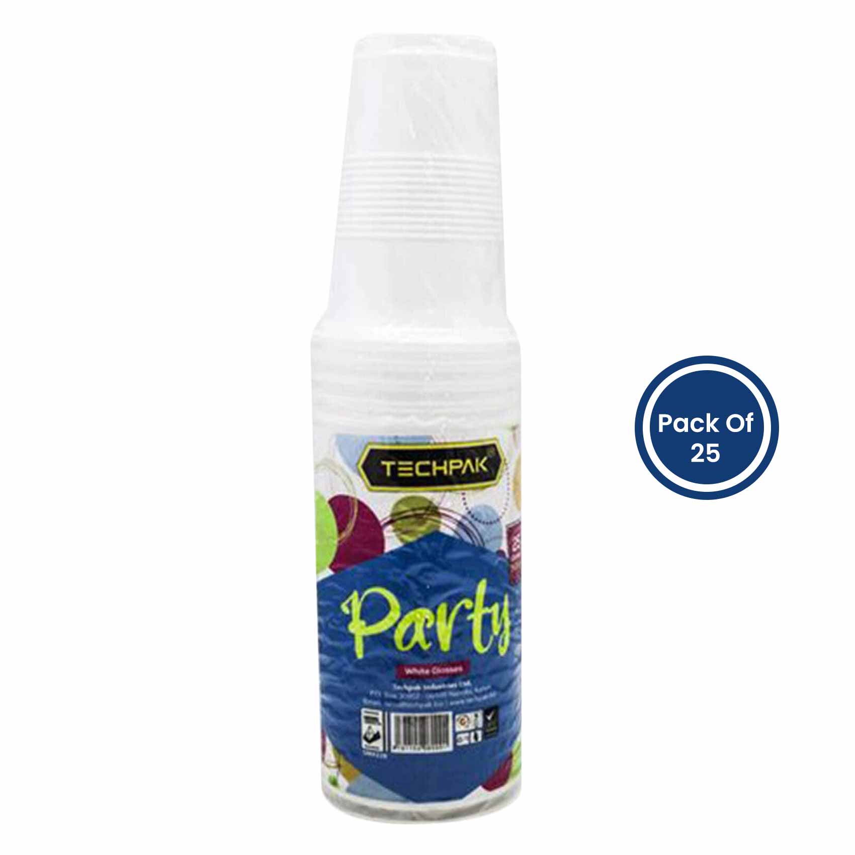TECHPAK CUPS 72/200ML SPLATER 25PCS Online | Carrefour Kenya