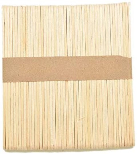 Generic Ice Cream Stick Wood 50Pcs