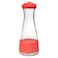 Glass Carafe with Silicone Wrap Purple 1L
