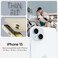 Spigen Thin Fit designed for iPhone 15 case cover (2023) - Mute Beige