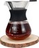 Coffee reusable filter with glass drip 400ml