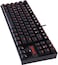 Redragon K552-2 87 Keys 60% Small TKL Mechanical Gaming Keyboard (Black Red LED Backlit)