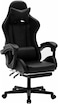 Karnak Gaming Chair Ergonomic Executive Pubg-3D 360 Rolling Swivel Reclining Computer Chair PU Leather Adjustable Height With Headrest Pillow Cushion &amp; Lumber Support Back, Premium Foam Kc366