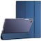 Case For Samsung Galaxy Tab A8 10.5 Inch, Translucent Back Tri-Fold Stand Protective Tablet Cover, Support S Pen Charging Auto Wake/Sleep Blue