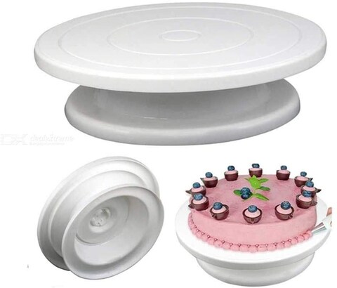 Generic Other Cake Decorating Tools Rotating Cake Stand