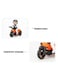 Child Toy Battery Operated Electric MotoRCycle Toy Stunt Tricycle With Flashing Lights