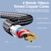 USB A to Lightning Cable with 2m length 480mbps Data Sync &amp; Transfer Tangle Free Cable