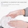 Generic-(S)100 Pcs/Disposable Gloves Powder-Free Stretchy PVC Gloves Sterile Food Safe Grade for Home Food Laboratory Use