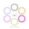 Aiwanto 2Pack Hair Bands for Women's Daily Hair Band Colourful Hair Bands Hair Tie