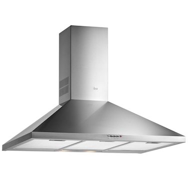 Teka DBB 90 90cm Pyramidal Decorative Hood with push buttons controls
