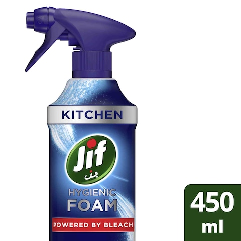 Jif Kitchen Hygienic Foam Spray Ocean Breeze 450ml