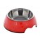 Nutrapet Melamine Round Paw Bowl Sets Red L:22 * 7.5cms 700/Ml23.6Oz
