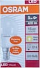 OSRAM Led Value Classic P40 Light Bulb E14, 470 Lumen Warm White 2700K (Pack Of 6)