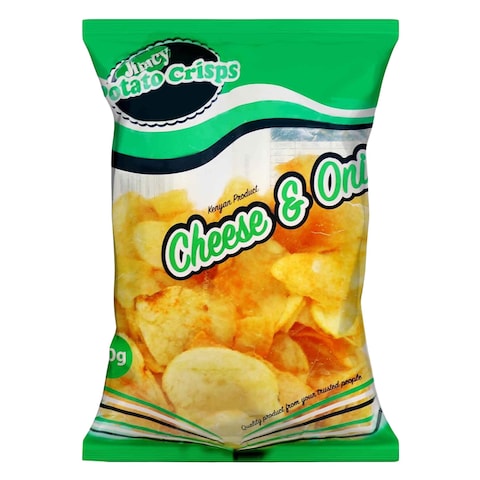 Jimcy Cheese And Onion Potato Crisps 100g