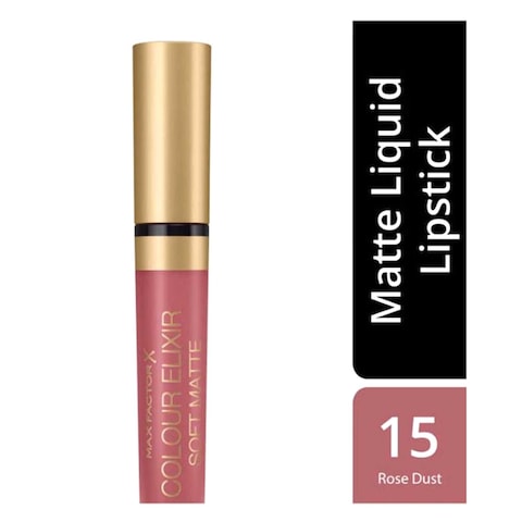 Max Factor Color Elixir Soft Matte Liquid Lipstick No. 015 Rose Dust