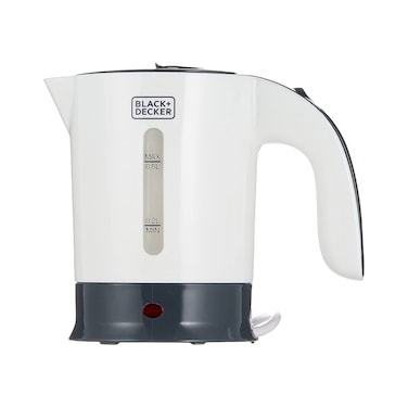 Black+Decker Travel Kettle - 0.5 Liter - White - TR250JA