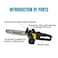 Electric Chain Saw 16" 1300W 220/240V 50/60Hz 480/rpm Premium Chain Saw - ROXON RXECS1300