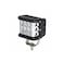 2 PCS 60W Cube Side Shooter Yellow-White LED Work Light, IP68 Waterproof Rating, Die-Cast Aluminum Housing Material, TBS LED CUBE 60W (White/Yellow)