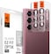 Spigen GLAStR EZ-Fit Optik PRO Camera Lens Screen Protector designed for Samsung Galaxy S22 ULTRA - Burgundy [2 Pack]