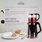 Any Morning Turkish Electric Tea Maker with Auto Shut Off and Boil Dry Protection, Cordless Kettle with Teapot Set and Detachable Filter, 360 Swivel Base, 2 L, 68 oz, 1500W
