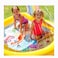 Intex Rainbow Arch Inflatable Paddling Pool Multicolour