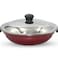 3 in one Nonstick Hybrid Kadai with Gravy Kadai Steamer Plate Ldly plate