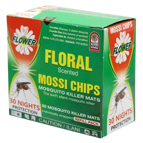 Flower Floral Scented Mossi Chips Mosquito Killer Mats 30g