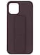 Zolo Finger Grip Holder and standing cover with Car Magnetic Multi-function Shockproof Protective Case Cover For iphone 11 Pro Brown