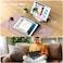 TRON New iPad 10.2 Inch Case 2021 9th Gen/ipad 8th Gen 2020 /ipad 7th Gen 2019 with Pencil Holder, Slim Stand Hard Back Shell Protective Smart Cover Case For iPad 10.2 / 10.5'' 2017 (Black)