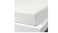 Fitted sheet, white90x200 cm