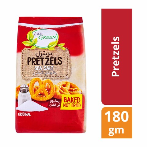 Live Green Pretzel Salt - 180 gram