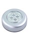 Beauenty - Battery-Powered Wireless Stick-On Touch Tap 4-LED Lamp Light White 4x20centimeter
