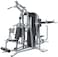 Marshal Fitness&reg; Professional Equipment Multi Jungle Five Station Home Gym Multifunctional Luxury Home Gym Station 160kg Stack-MF-9960-4 Station
