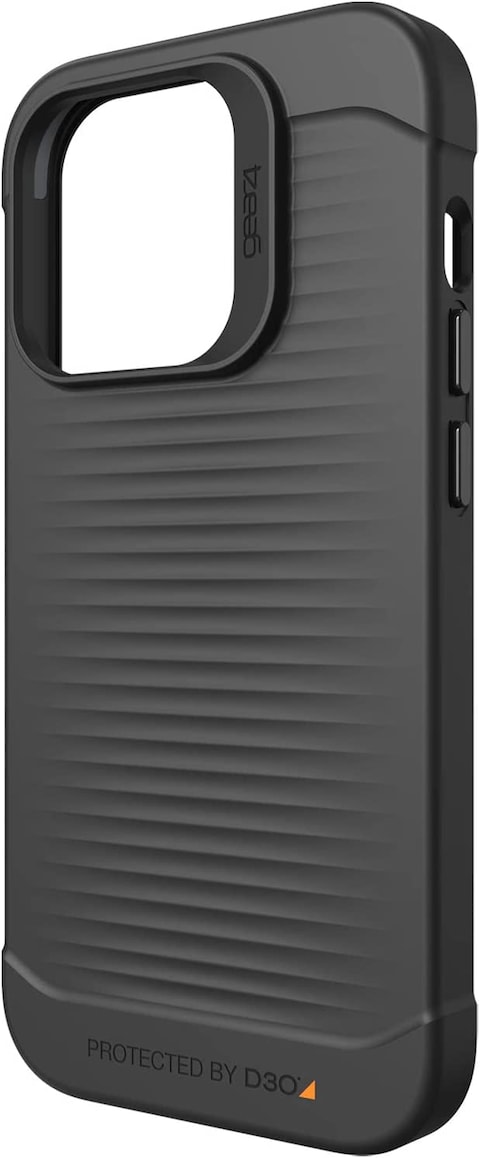 Gear4 Havana designed for iPhone 14 PRO case cover with D3O Impact Protection upto 10 Feet / 3 Meter- Black