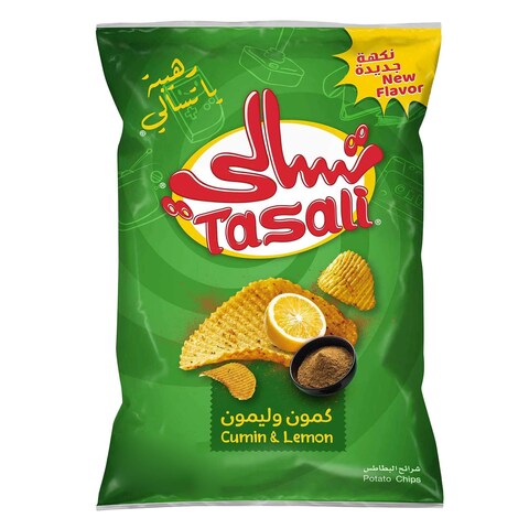 Tasali Cumin And Lemon Potato Chips 12g