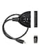Generic - 3-Port Auto Switch Splitter HDMI Hub Black