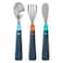 Tommee Tippee First Cutlery Set Multicolour 3 PCS