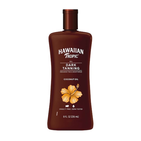 Hawaiian Tropic Original Dark Tanning Oil Brown 236ml