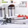 Royalford 3-in-1 Can Opener with Stainless Steel Tube Handle   Manual Tin Can Opener   Easy to Use Bottle Cap Opener, Can Tin &amp; Jar Opener All-in-1   Easy Turn Knob and Ergonomic Soft Grips Handles