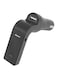 Bluetooth Car Charger With FM Transmitter Black