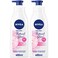 NIVEA Even Tone Body Lotion Natural Glow 400ml Pack of 2