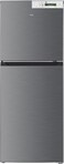 TCL 256 Liters Double Door Top Mount Refrigerator With Super Cool Function, Powerful Interior LED Light And Large Crisper Drawer With Humidity Control - Silver (P256TMS)