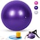 ULTIMAX Yoga Ball, Exercise Ball for Fitness-65CM(Purple)
