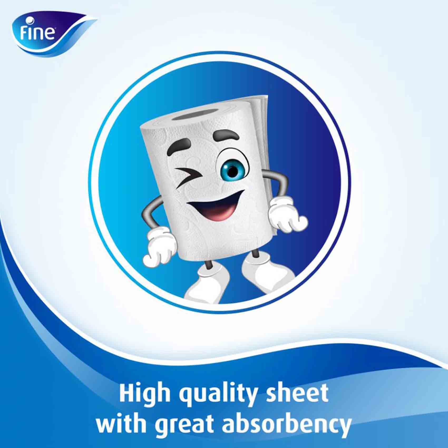 Fine Toilet Comfort Tissues 175 Sheet 2 Ply 28+4 Rolls Free product thumbnail 5