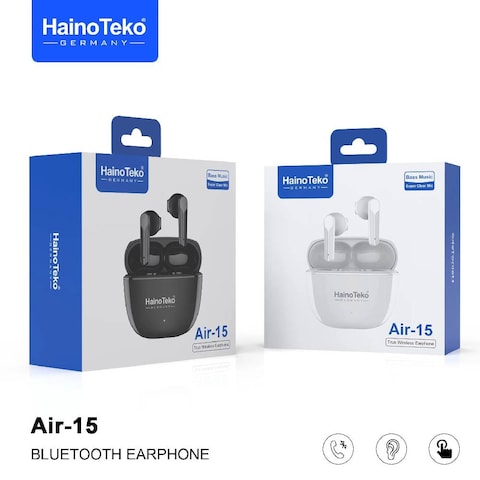 Air-15 Germany True Wireless Bluetooth Earphone White
