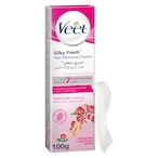 Buy Veet Hair Removal Cream 100g White in UAE