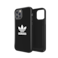 adidas SNAP Apple iPhone 12 / 12 Pro Trefoil Case - Back cover w/ Trefoil Design, Scratch &amp; Drop Protection w/ TPU Bumper, Wireless Charging Compatible - Black