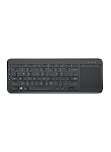 Buy Microsoft All-In-One Wireless Media Touchpad Keyboard Black Online ...