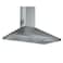 Bosch Series    2 Wall-Mounted Cooker Hood Pyramidal Chimney Hood, 90 Cm Stainless Steel, DWP94CC50M, 1 Year Warranty